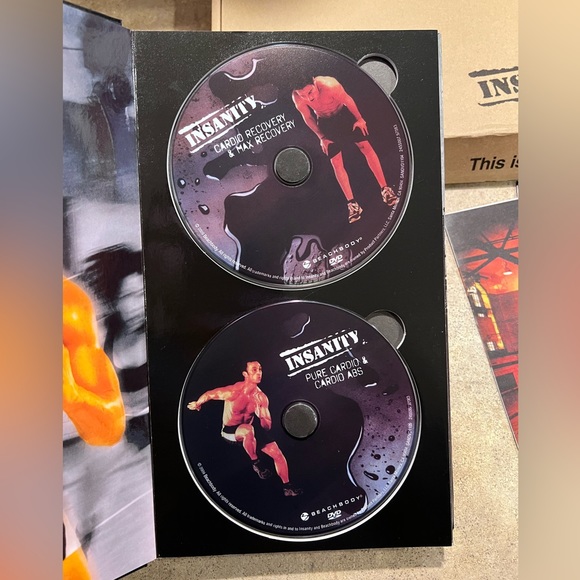 INSANITY - 60 Day Total Body Conditioning - 13 DVD Set - VGC - Missing Meal Plan - Picture 3 of 8